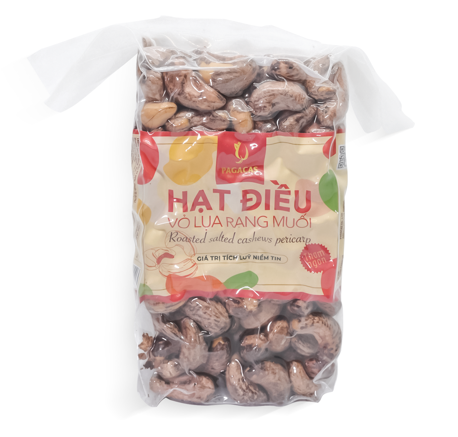 Pagacas salted roasted cashews (Shelled) – Vacuum Bag 500g